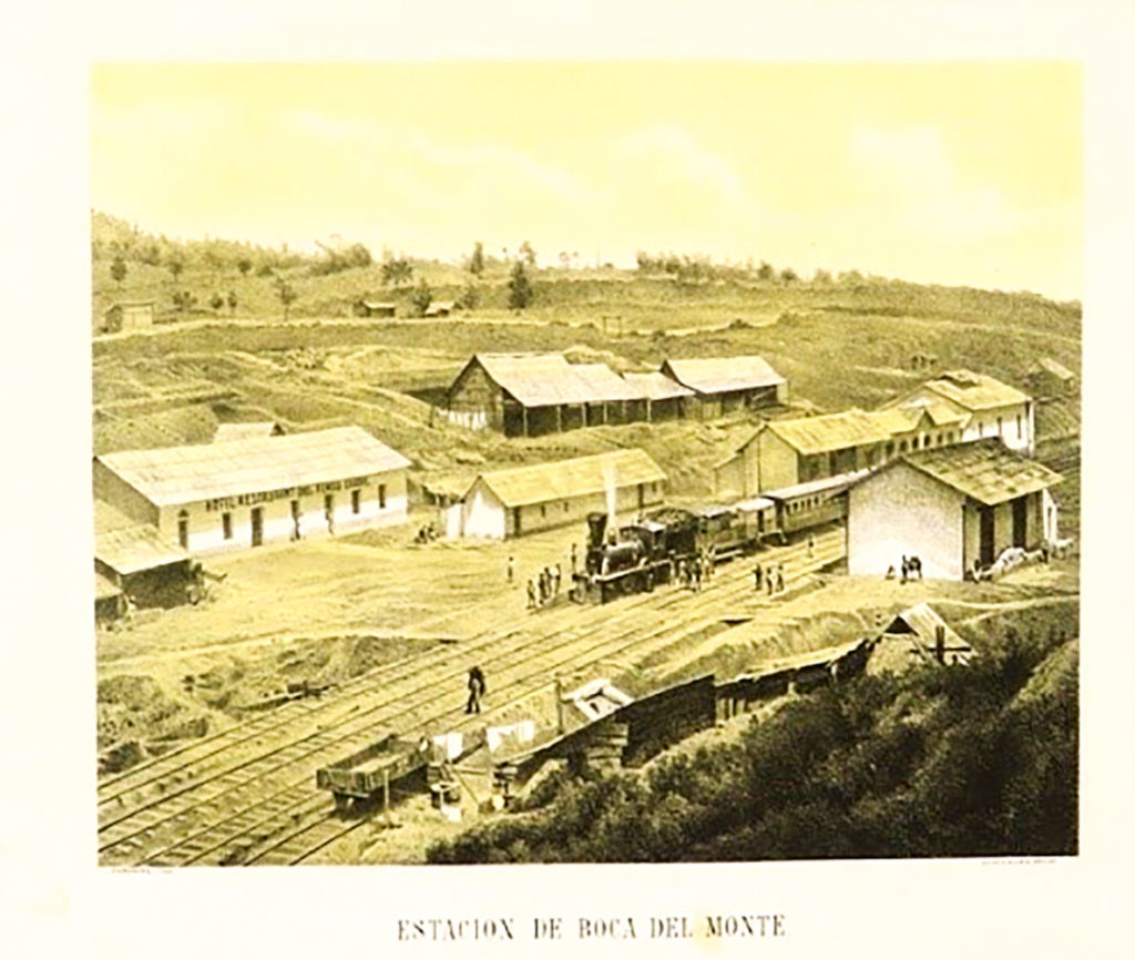 Estación Boca del Monte, 1874.4